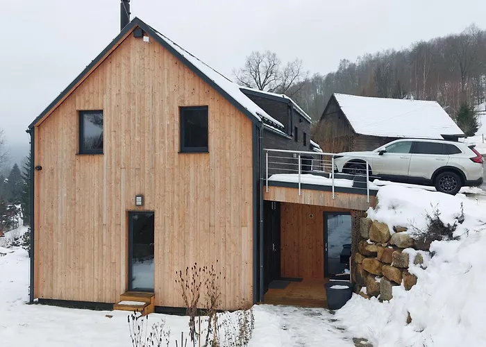 Vichova Se Saunou Feriehus Vichova nad Jizerou